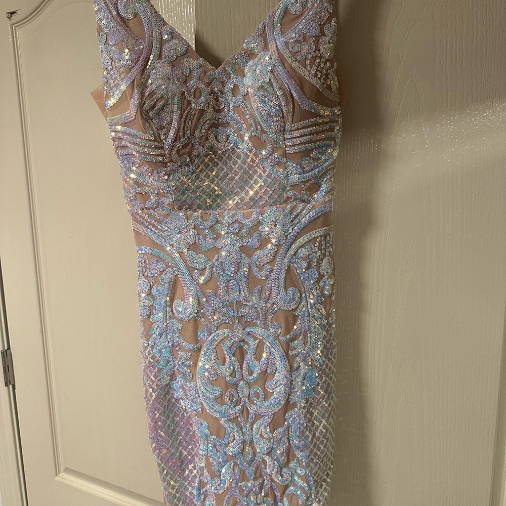 Elegant Sequin Embellished Dress